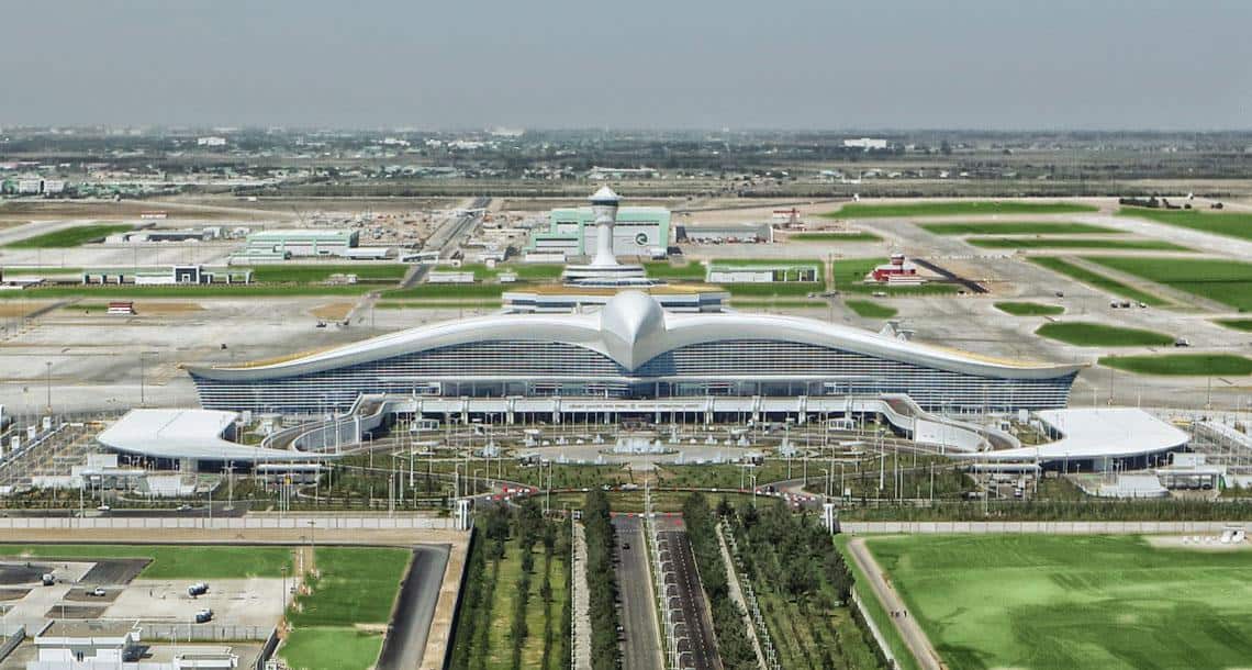 Ashgabat Airport - AXA 2400 compact GPU’s | ITW GSE