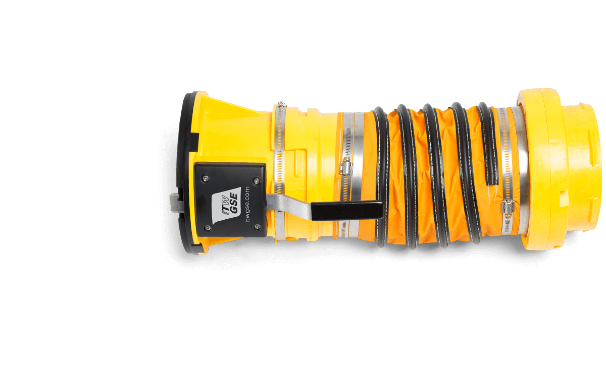 Swivel Aircraft Adapter For heating or air conditioning ITW GSE