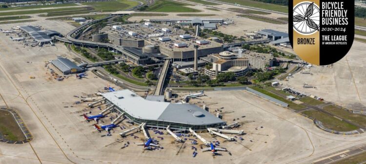 itw gse, itwgse, tampa international airport, bicycle initiative, go green on ground,