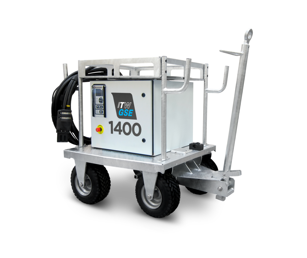 itw gse 1400 28 VDC ground power unit 28V