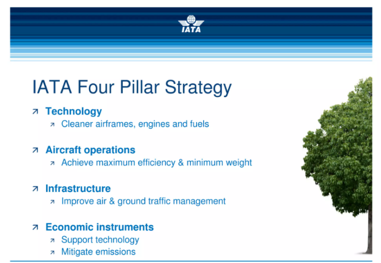 4 pillars of aviation sustainability