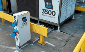 the itw gse power share next to an itw gse 3500 pca in an airport