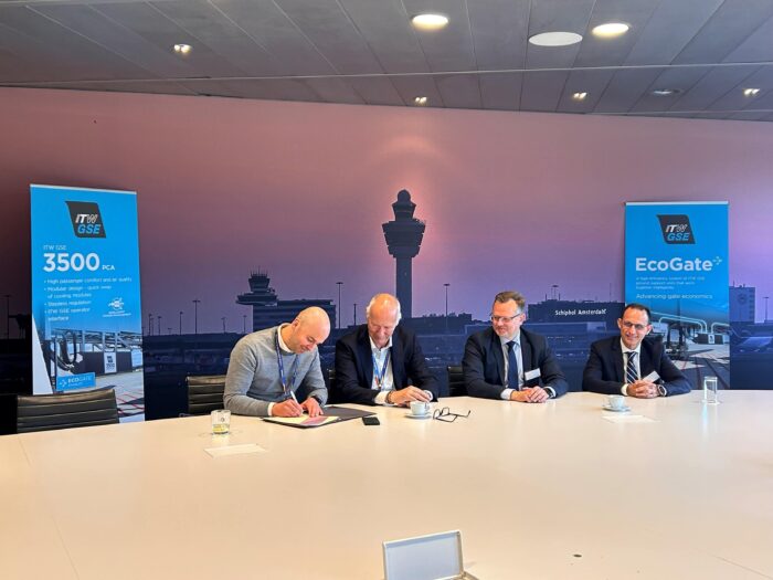 signing contract in Amsterdam