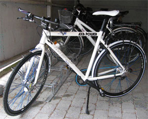Photo of the AXA Company Bike